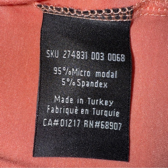 Le Chateau Tank Top Orange Bead Sequins Embellishments Sleeveless Women’s Sz S - Picture 10 of 10